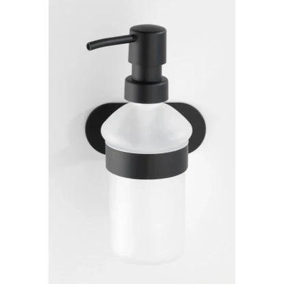 Wenko Turbo-Loc Edelstahl Seifenspender Orea Black 10 X 16.5 X 10.5 Cm 5 Wenko Turbo-Loc Edelstahl Seifenspender Orea Black 10 X 16.5 X 10.5 Cm – Bild 3