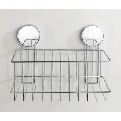 Wenko Wandablage Osimo Static Loc Plus Stahl 24 X 16,5 X 13,5 Cm Chrom 6 Wenko Wandablage Osimo Static Loc Plus Stahl 24 X 16,5 X 13,5 Cm Chrom – Bild 4