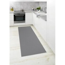Wenko Badematte Grau 65 X 200 Cm Kunststoff