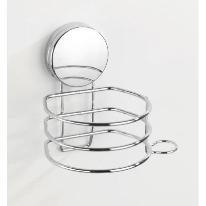 Wenko Haartrocknerhalter Static Loc Plus Stahl 14 X 13 X 11 Cm Chrom 4 Wenko Haartrocknerhalter Static Loc Plus Stahl 14 X 13 X 11 Cm Chrom – Bild 2