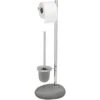Wenko Stand WC-Garnitur Pebble Steingrau 2 Wenko Stand WC-Garnitur Pebble Steingrau -Wenko 3839909 1068 19494100 0