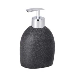 Wenko Seifenspender Puro 0,29 L Polyresin 9,4 X 15,2 X 6,5 Cm Anthrazit