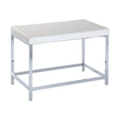 Wenko Badhocker Deluxe Long Weiß