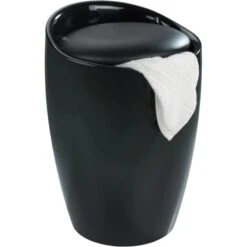 Wenko Badhocker Candy Mit Abnehmbarem Wäschesack Kunststoff 20 L Schwarz 7 Wenko Badhocker Candy Mit Abnehmbarem Wäschesack Kunststoff 20 L Schwarz -Wenko 3851219 1068 20630100 1
