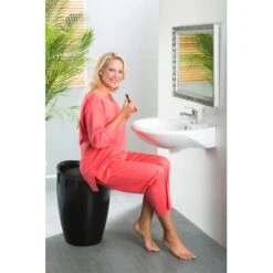 Wenko Badhocker Candy Mit Abnehmbarem Wäschesack Kunststoff 20 L Schwarz 8 Wenko Badhocker Candy Mit Abnehmbarem Wäschesack Kunststoff 20 L Schwarz -Wenko 3851219 1068 20630100 2