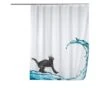 Wenko Anti-Schimmel Duschvorhang Cat 180 Cm X 200 Cm Mehrfarbig -Wenko 385161 1068 duschvorhang 1