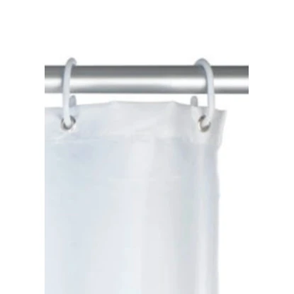 Wenko Anti-Schimmel Duschvorhang Nature 180 Cm X 200 Cm Weiß 4 Wenko Anti-Schimmel Duschvorhang Nature 180 Cm X 200 Cm Weiß – Bild 2