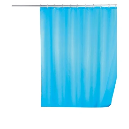 Wenko Anti-Schimmel Duschvorhang Uni 180 Cm X 200 Cm Hellblau 3 Wenko Anti-Schimmel Duschvorhang Uni 180 Cm X 200 Cm Hellblau