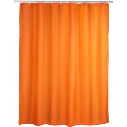 Wenko Anti-Schimmel Duschvorhang Uni 180 Cm X 200 Cm Orange 3 Wenko Anti-Schimmel Duschvorhang Uni 180 Cm X 200 Cm Orange