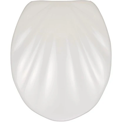 Wenko Premium WC-Sitz Muschel Mit Absenkautomatik Weiß 3 Wenko Premium WC-Sitz Muschel Mit Absenkautomatik Weiß