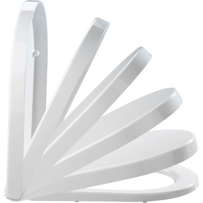 Wenko Premium WC-Sitz Palma Mit Absenkautomatik Weiß 6 Wenko Premium WC-Sitz Palma Mit Absenkautomatik Weiß – Bild 4