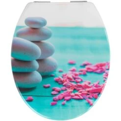 Wenko WC-Sitz Meditation Aus Duroplast Mit Absenkautomatik