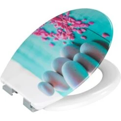 Wenko WC-Sitz Meditation Aus Duroplast Mit Absenkautomatik 7 Wenko WC-Sitz Meditation Aus Duroplast Mit Absenkautomatik -Wenko 4008069014453 1068 03