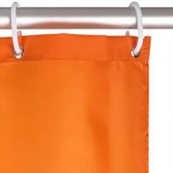 Wenko Anti-Schimmel Duschvorhang Uni 180 Cm X 200 Cm Orange 16 Wenko Anti-Schimmel Duschvorhang Uni 180 Cm X 200 Cm Orange -Wenko 4008838120507 1068 06