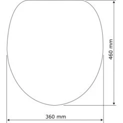 Wenko Premium WC-Sitz Habos Thermoplast Mit Absenkautomatik Weiß 13 Wenko Premium WC-Sitz Habos Thermoplast Mit Absenkautomatik Weiß -Wenko 4008838140925 1068 05
