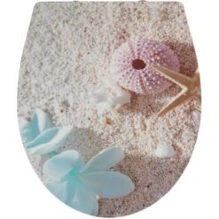 Wenko Premium WC-Sitz Bora Bora Duroplast Mit Absenkautomatik Mehrfarbig