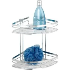 Wenko Eckregal 2 Etagen Premium Edelstahl -Wenko 4008838204122 1068 02