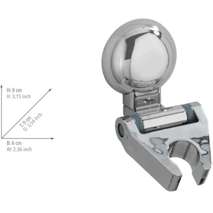 Wenko Magic-Loc Duschkopfhalter Fiorina 6 Wenko Magic-Loc Duschkopfhalter Fiorina – Bild 4