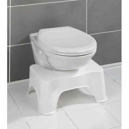 Wenko Toilettenhocker Secura Weiß 5 Wenko Toilettenhocker Secura Weiß – Bild 3