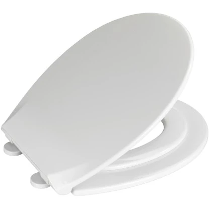 Wenko WC-Sitz Syros Family Thermoplast Mit Absenkautomatik Weiß 6 Wenko WC-Sitz Syros Family Thermoplast Mit Absenkautomatik Weiß – Bild 4