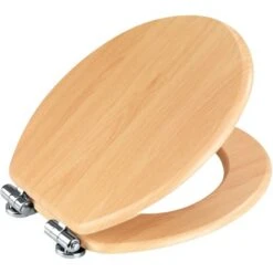 Wenko WC-Sitz Buche Natur MDF Mit Absenkautomatik Braun 10 Wenko WC-Sitz Buche Natur MDF Mit Absenkautomatik Braun -Wenko 4008838239292 1068 03