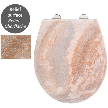 Wenko Premium WC-Sitz Canyon Aus Duroplast Mit Absenkautomatik 4 Wenko Premium WC-Sitz Canyon Aus Duroplast Mit Absenkautomatik – Bild 2