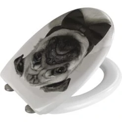 Wenko Premium WC-Sitz Pugy Duroplast Mit Absenkautomatik Mehrfarbig 10 Wenko Premium WC-Sitz Pugy Duroplast Mit Absenkautomatik Mehrfarbig -Wenko 4008838251836 1068 03