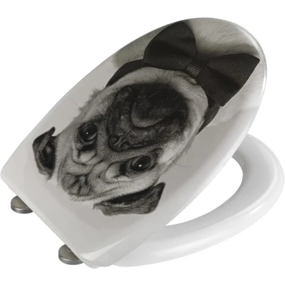 Wenko Premium WC-Sitz Pugy Duroplast Mit Absenkautomatik Mehrfarbig 5 Wenko Premium WC-Sitz Pugy Duroplast Mit Absenkautomatik Mehrfarbig – Bild 3