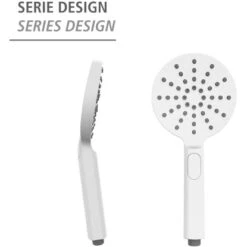 Wenko Duschkopf Design Kunststoff (ABS) 12 X 12 Cm Weiß -Wenko 4008838254141 1068 AI 01