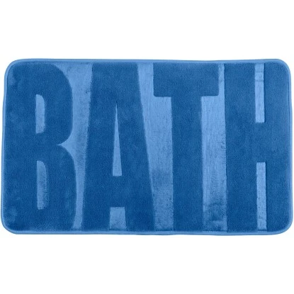 Wenko Badteppich Memory Foam Bath 50 Cm X 80 Cm Blau 3 Wenko Badteppich Memory Foam Bath 50 Cm X 80 Cm Blau
