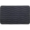 Wenko Badteppich Memory Foam Waves 50 Cm X 80 Cm Dunkelgrau -Wenko 4008838258552 1068 01