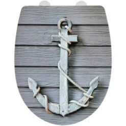 Wenko Premium WC-Sitz Rope Mit Relief Thermoplast Mehrfarbig 7 Wenko Premium WC-Sitz Rope Mit Relief Thermoplast Mehrfarbig -Wenko 4008838260098 1068 01