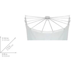 Wenko Duschschirm Mit 12 Armen Aus Edelstahl -Wenko 4008838278277 1068 07