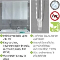 Wenko Duschrollo 128 Cm X 240 Cm 13 Wenko Duschrollo 128 Cm X 240 Cm -Wenko 4008838278963 1068 03