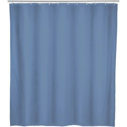 Wenko Duschvorhang Aus PEVA Uni Blaugrau 180 Cm X 200 Cm 3 Wenko Duschvorhang Aus PEVA Uni Blaugrau 180 Cm X 200 Cm