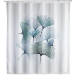 Wenko Anti-Schimmel Duschvorhang Ginkgo Polyester 180 Cm X 200 Cm