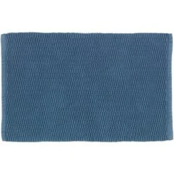 Wenko Badteppich Mona Baumwolle 50 Cm X 80 Cm Graublau