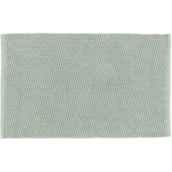Wenko Badteppich Mona Baumwolle 50 Cm X 80 Cm Hellgrün