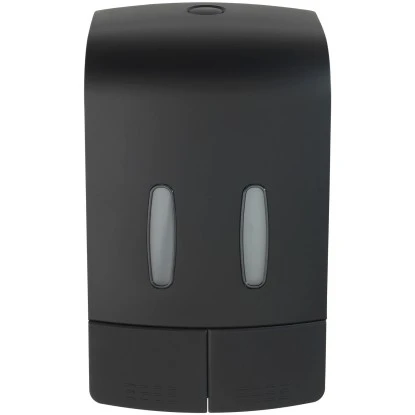Wenko Desinfektionsmittel- Und Seifenspender Tartas 2-Kammer Schwarz 3 Wenko Desinfektionsmittel- Und Seifenspender Tartas 2-Kammer Schwarz