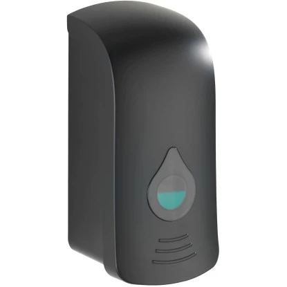 Wenko Desinfektionsmittel- Und Seifenspender Ranera L Schwarz 5 Wenko Desinfektionsmittel- Und Seifenspender Ranera L Schwarz – Bild 3