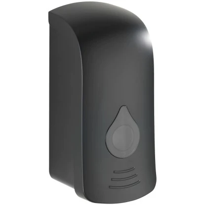 Wenko Desinfektionsmittel- Und Seifenspender Ranera L Schwarz 4 Wenko Desinfektionsmittel- Und Seifenspender Ranera L Schwarz – Bild 2