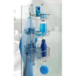 Wenko Duschcaddy Olesi Aus Edelstahl 3 Etagen 22,5 Cm X 70 Cm X 22 Cm -Wenko 4008838313602 1068 AB 07