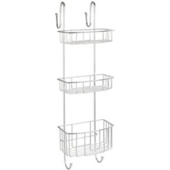 Wenko Duschcaddy Olesi Aus Edelstahl 3 Etagen 22,5 Cm X 70 Cm X 22 Cm