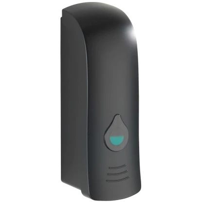 Wenko Desinfektionsmittel- Und Seifenspender Ranera S Schwarz 4 Wenko Desinfektionsmittel- Und Seifenspender Ranera S Schwarz – Bild 2