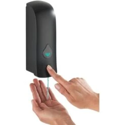 Wenko Desinfektionsmittel- Und Seifenspender Ranera S Schwarz 11 Wenko Desinfektionsmittel- Und Seifenspender Ranera S Schwarz -Wenko 4008838319093 1068 4