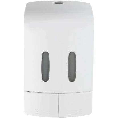 Wenko Desinfektionsmittel- Und Seifenspender Tartas 2-Kammer Weiß 3 Wenko Desinfektionsmittel- Und Seifenspender Tartas 2-Kammer Weiß