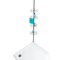 Wenko Teleskop-Duschregal Dolcedo Aus Edelstahl 31 X 23 X 275 Cm Schwarz-Matt 12 Wenko Teleskop-Duschregal Dolcedo Aus Edelstahl 31 X 23 X 275 Cm Schwarz-Matt -Wenko 4008838328460 1068 S 03