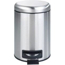 Wenko Treteimer Leman Speedy Edelstahl Matt 3 L 5 Wenko Treteimer Leman Speedy Edelstahl Matt 3 L -Wenko 4008838331255 1068 S 02