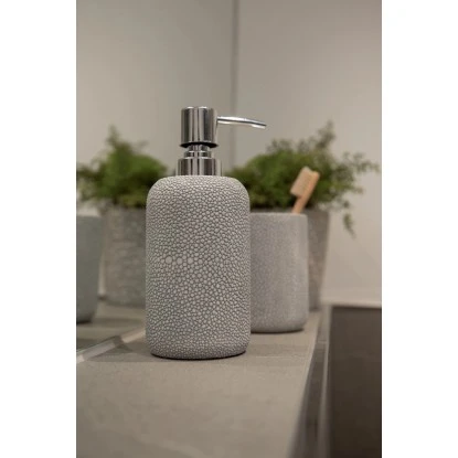 Wenko Seifenspender Raja Polyresin Grau 8 Wenko Seifenspender Raja Polyresin Grau – Bild 6