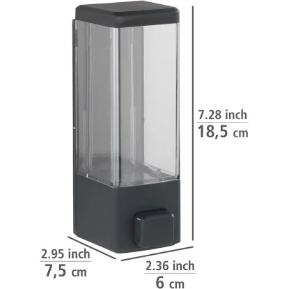 Wenko Desinfektionsmittelspender Istres 320 Ml Schwarz 9 Wenko Desinfektionsmittelspender Istres 320 Ml Schwarz – Bild 7